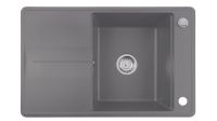 Кухонная мойка ESTELA 50 B-TQ 1B 1D ALUGRAUMETALLIC