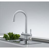 Смеситель EOS Clear water с подключением к системе фильтрации, нержавеющая сталь