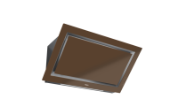 Настенная вытяжка DLV 98660 TOS LONDON BRICK BROWN