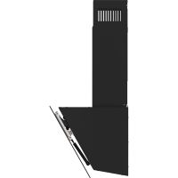 Наклонная вытяжка REFLECT 60 BK, черный
