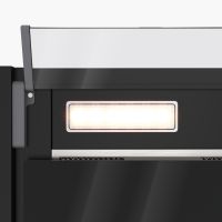 Встраиваемая вытяжка T-FORM 60 BK, черный